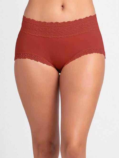 FashionRack Assorted Cotton Lace Work Panty - Pack of 4 - MALL