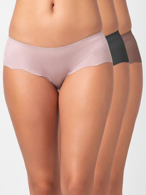 FashionRack Assorted Seamless Hipster - Pack of 3 - MALL