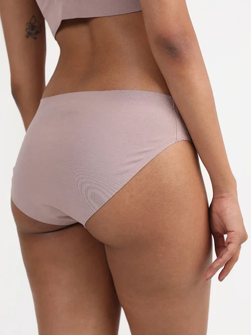 Wunderlove by Westside Light Taupe Invisible Brief - MALL