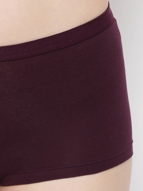 Clovia Purple Shorts - MALL