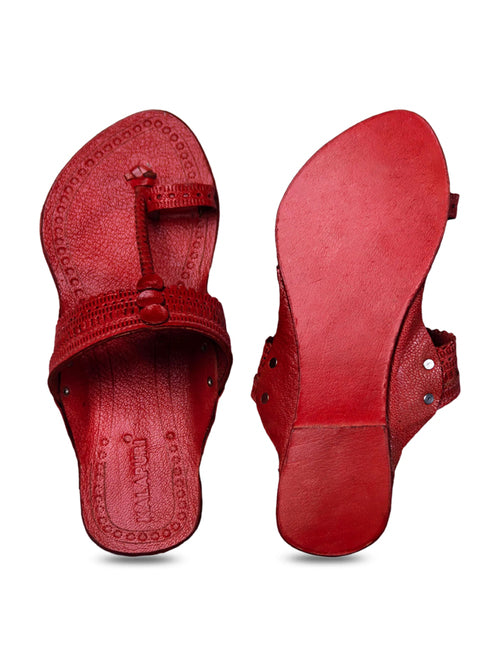 Kalapuri Women's cheri Kolhapuri Sandals - MALL