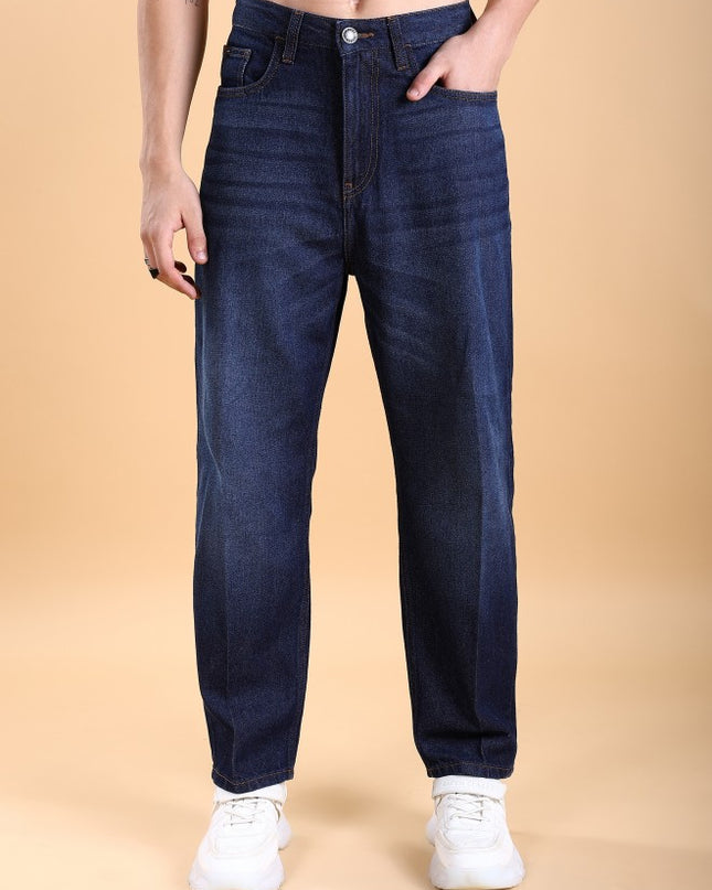 Highlander Men Indigo Relaxed Fit Jeans - MALL