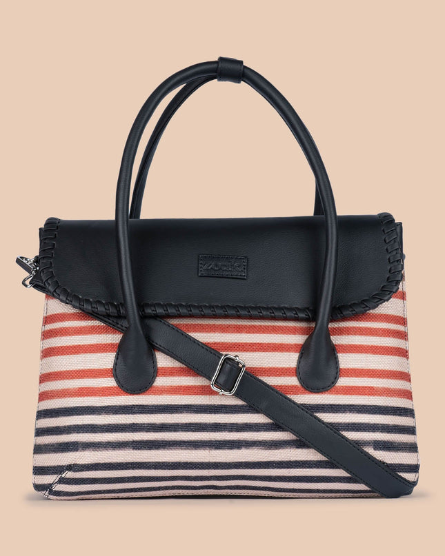 Sara Ali Khan Satchel - Qutub Stripes