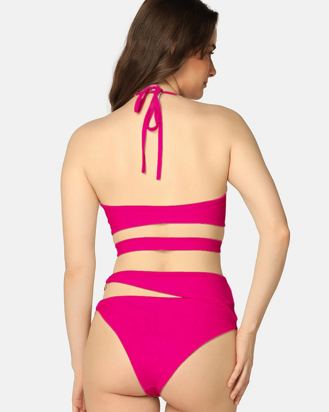 Da Intimo Cut Out-detail Swim Bikini Set - MALL