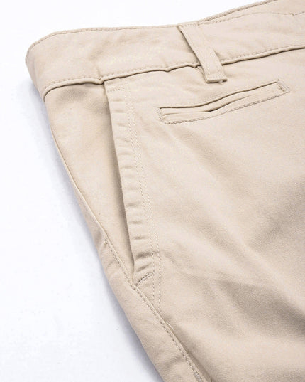 Roadster Men Budford Satin Stretch Chinos - MALL