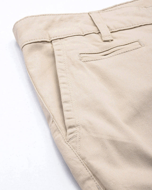 Roadster Men Budford Satin Stretch Chinos - MALL