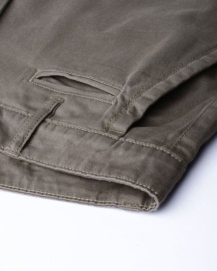 Roadster Men Grey Sustainable Chinos - MALL