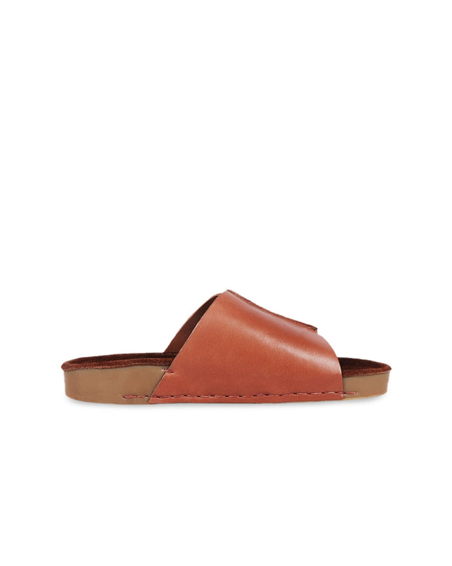 Hidesign CANCUN Leather Open Toe Flats - MALL