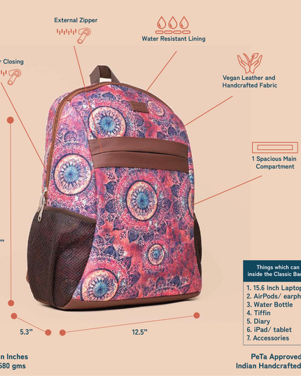 Space Chakra Classic Backpack