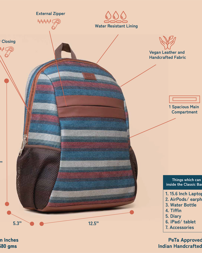 Mysore Mosaic Classic Backpack