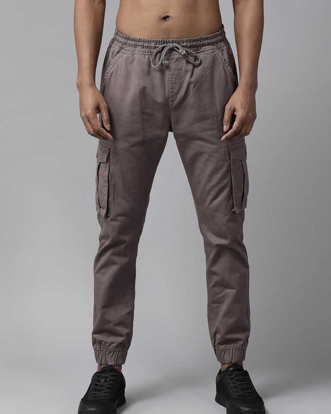 Roadster The Lifestyle Co. Men Slim Fit Pure Cotton Cargos - MALL