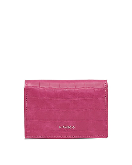 MIRAGGIO Croc Textured Structured Sling Bag - MALL