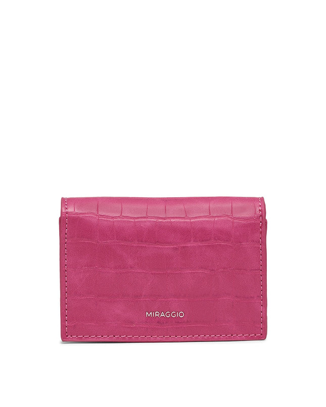 MIRAGGIO Croc Textured Structured Sling Bag - MALL