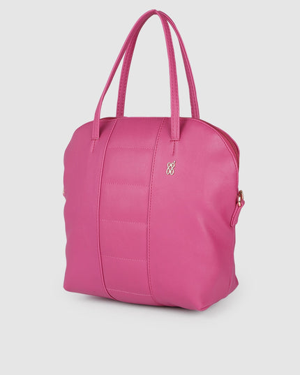 Baggit Pink Structured Handheld Bag - MALL