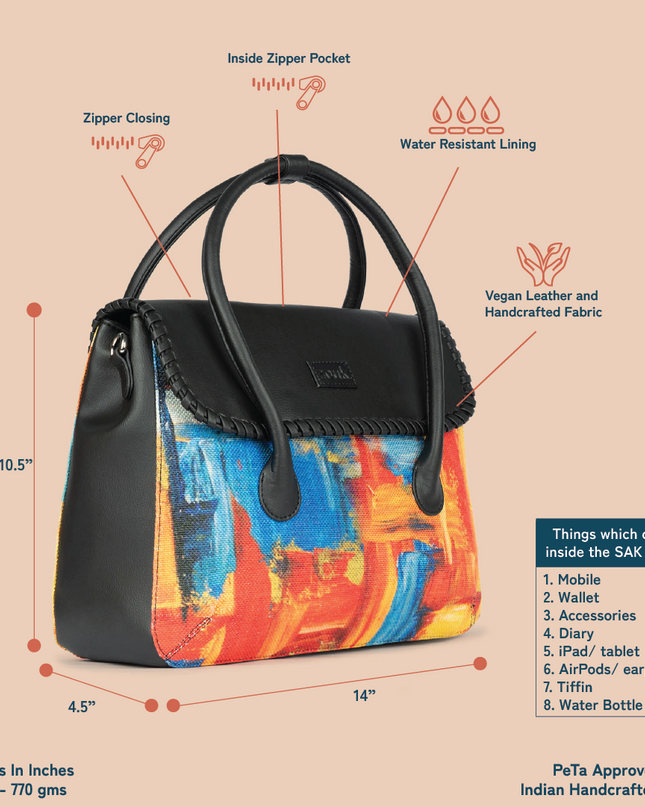 Sara Ali Khan Satchel - Abstract Amaze