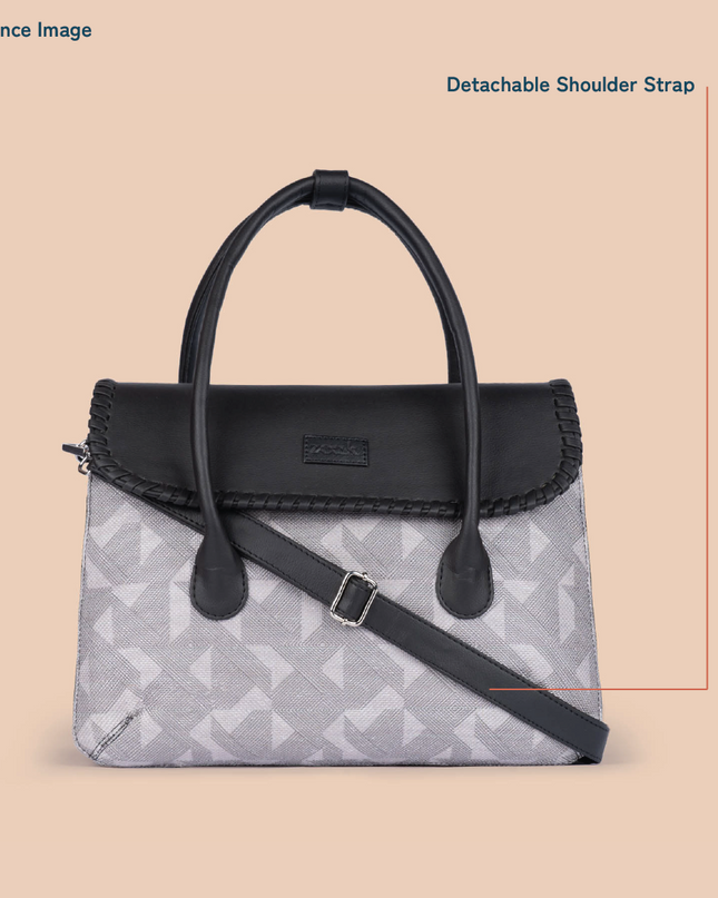 Sara Ali Khan Satchel - Bombay Houndstooth