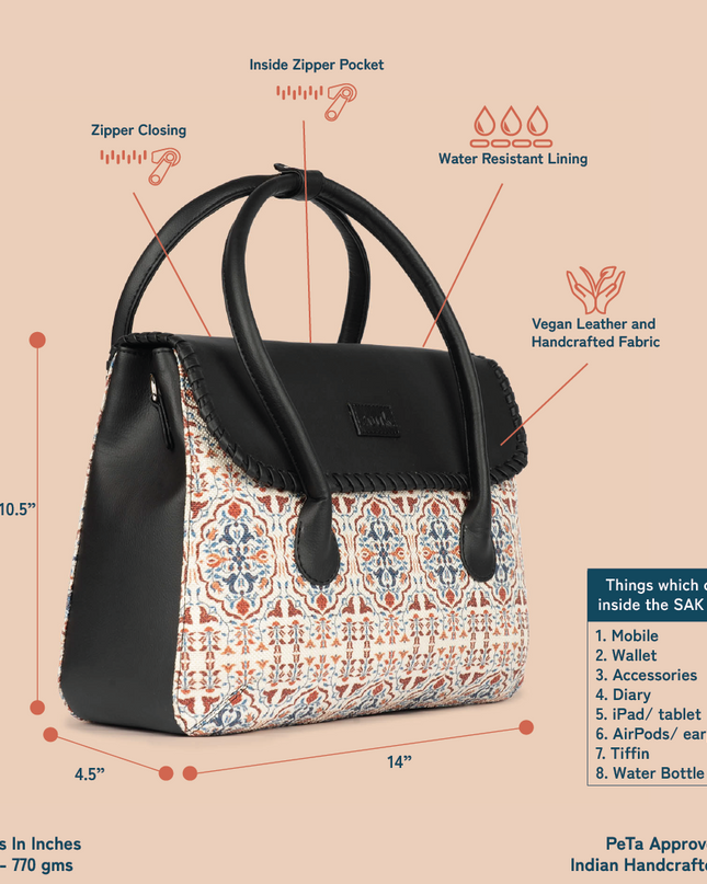 Sara Ali Khan Satchel - Agra Floral